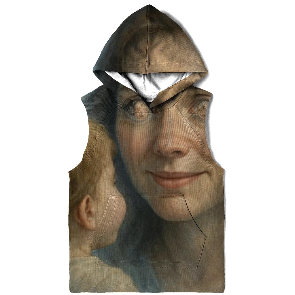 Her Gaze That Holds All Your Ages printed hoodies