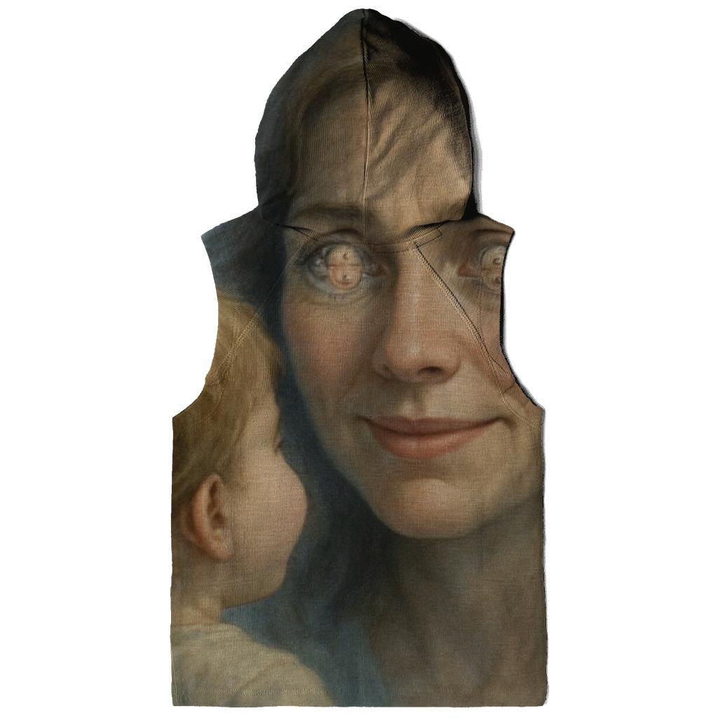 Her Gaze That Holds All Your Ages printed hoodies
