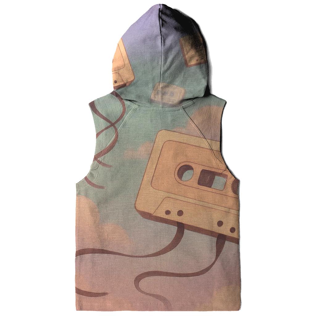 Pastel Cassette Dreamscape designer hoodies