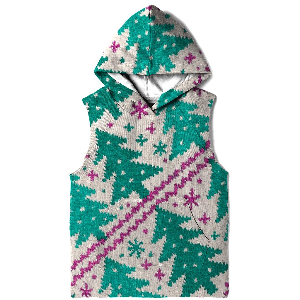 Northern Lights Tree Cascade Design custom hoodies