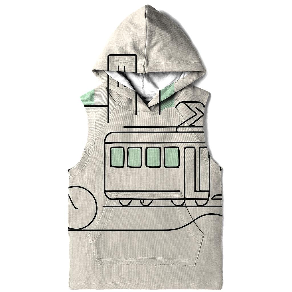 Minimal Monoline City Commute hoodie styles