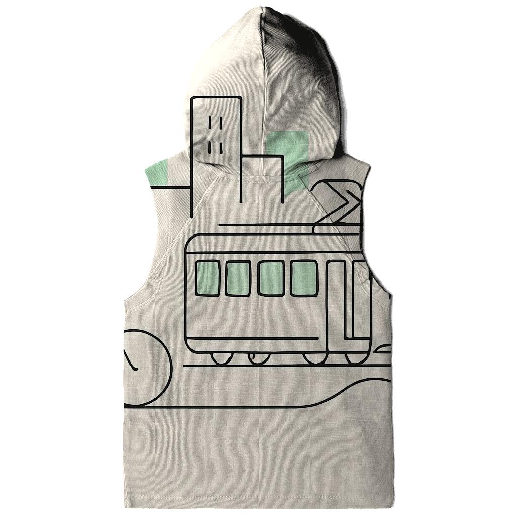 Minimal Monoline City Commute hoodie styles