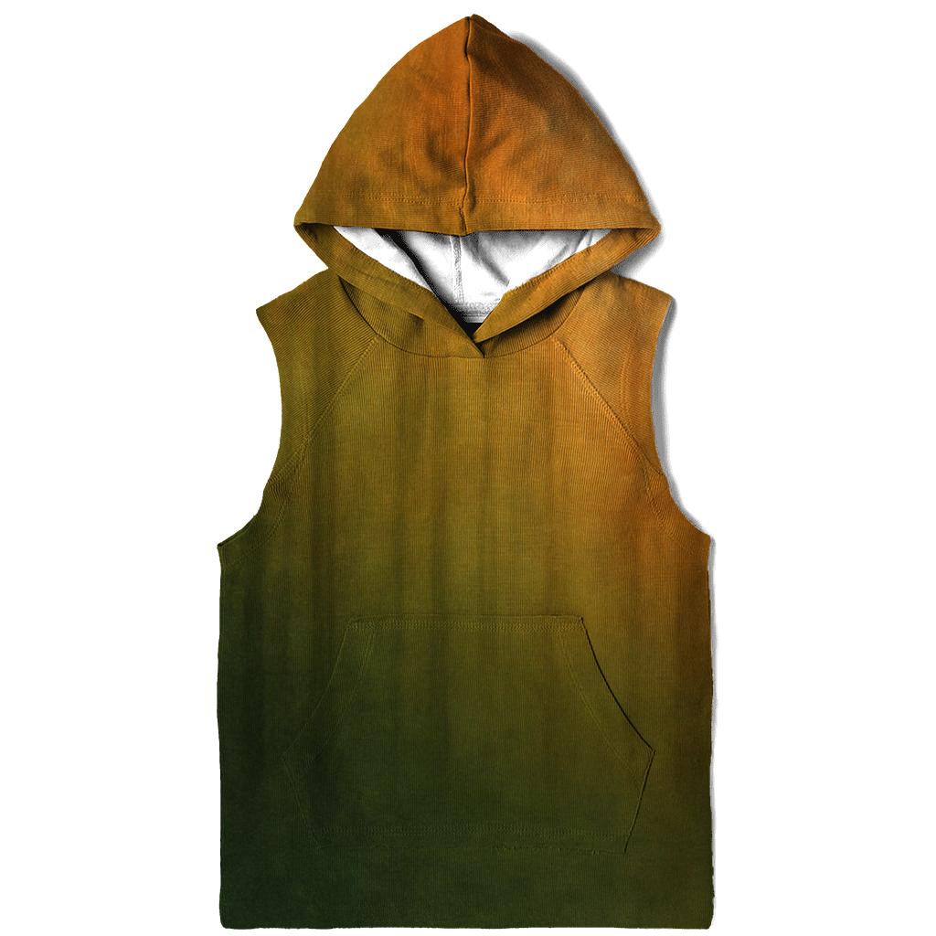 Copper Forest Fade printed hoodies