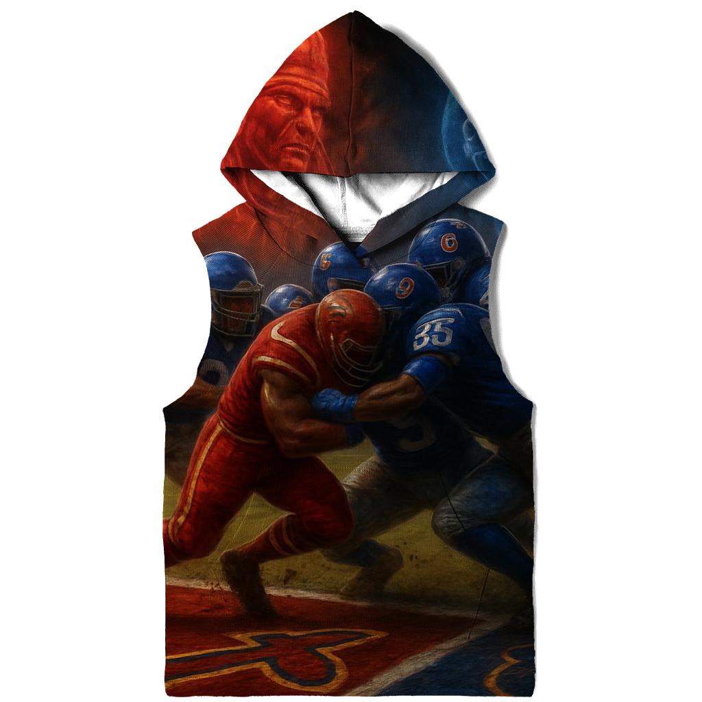 Goal Line Stand Of The Tomahawk Bear lightweight hoodies