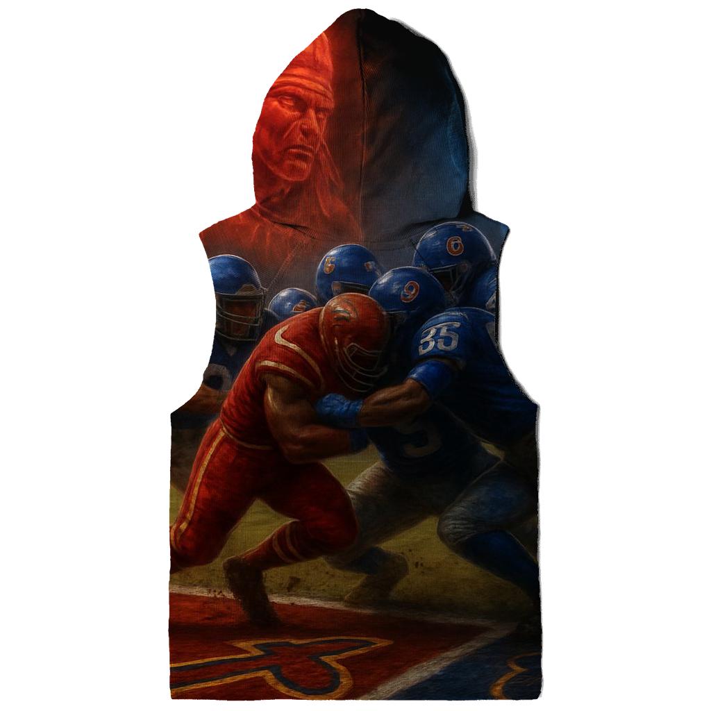 Goal Line Stand Of The Tomahawk Bear lightweight hoodies