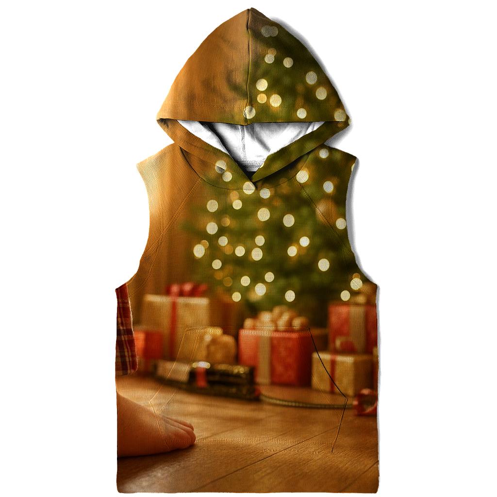 Childs First Glimpse Of Christmas Morning pullover hoodies