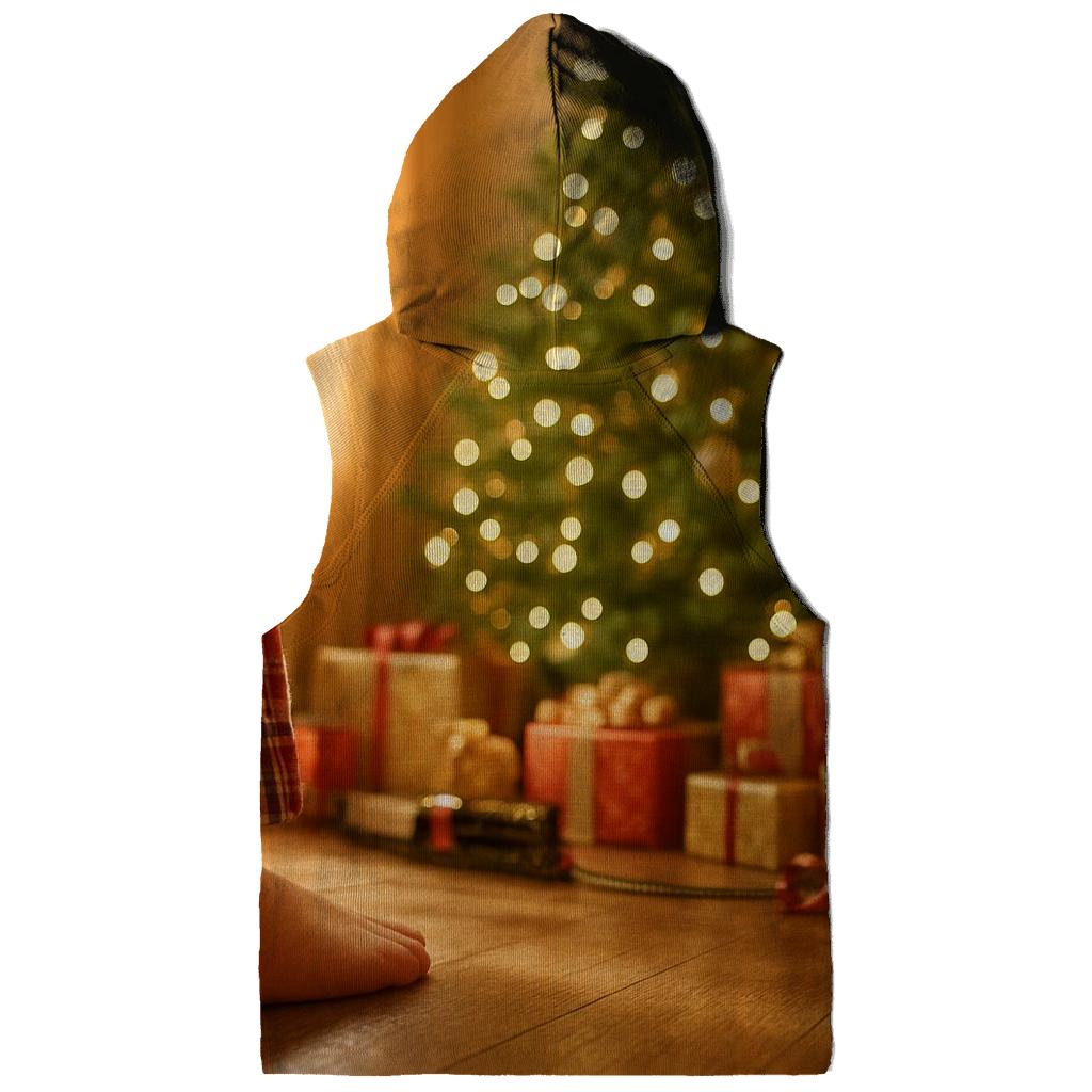 Childs First Glimpse Of Christmas Morning pullover hoodies