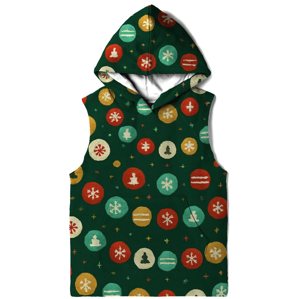 Orbiting Ornament Rings Design printed hoodies