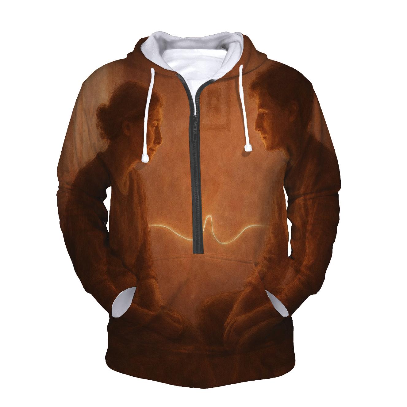 Mother Heartbeat Between Moments hoodie styles