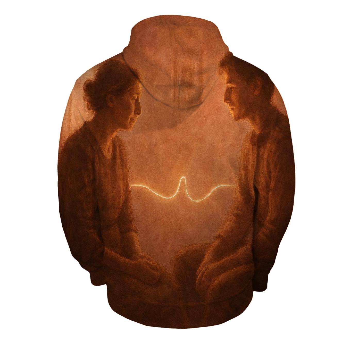 Mother Heartbeat Between Moments hoodie styles