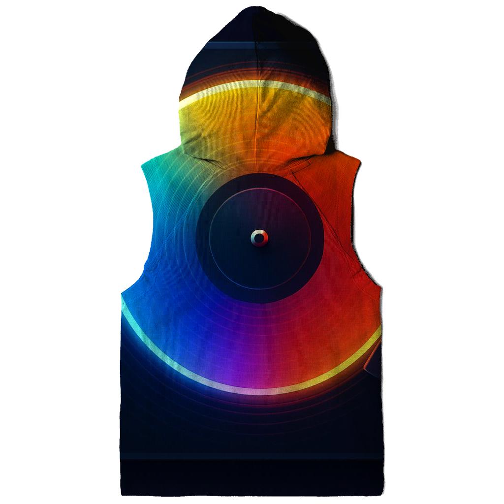 Chromatic Turntable Halo premium hoodies