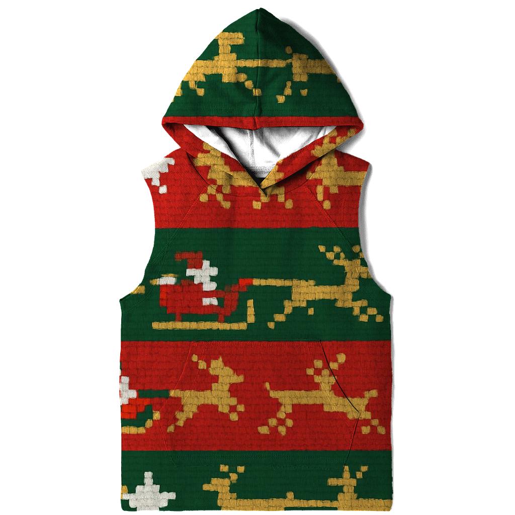 Comet Sleigh Stripe Parade Design custom hoodies