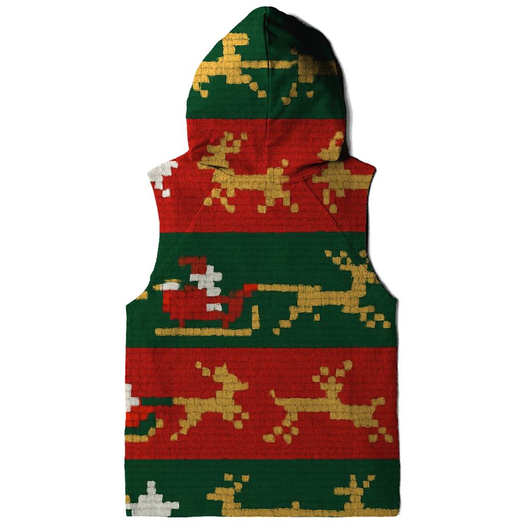 Comet Sleigh Stripe Parade Design custom hoodies
