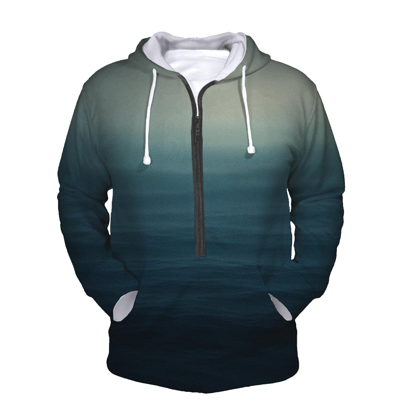 Nocturne Ocean Mist pullover hoodies