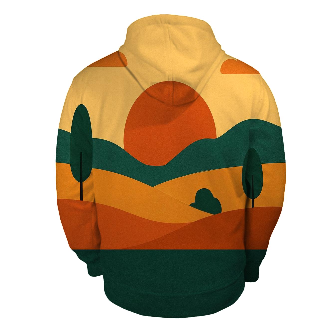 Sunny Groove Horizon designer hoodies