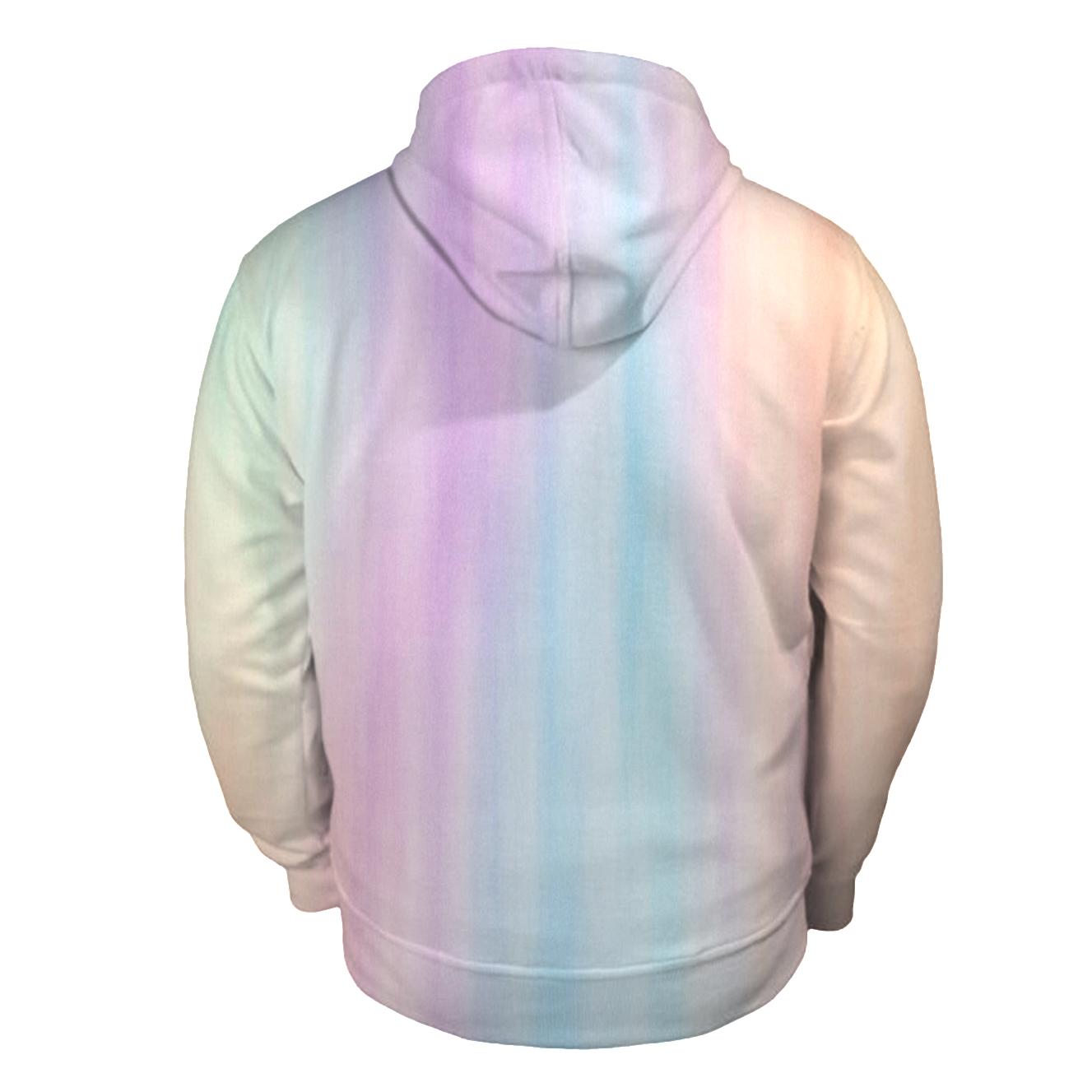 Pastel Rain Drift graphic hoodies