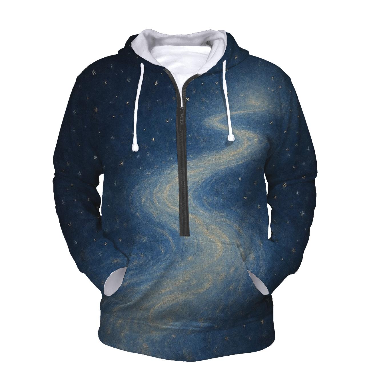 Starlit River Of Intentions graphic hoodies