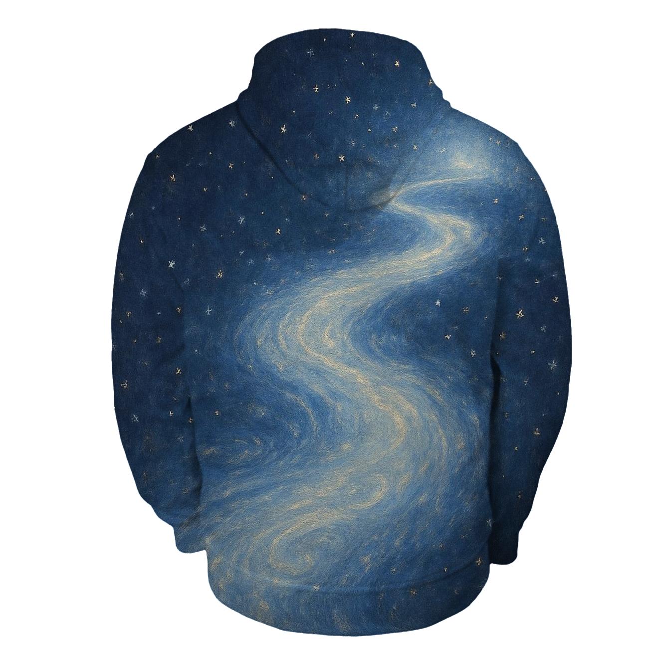 Starlit River Of Intentions graphic hoodies