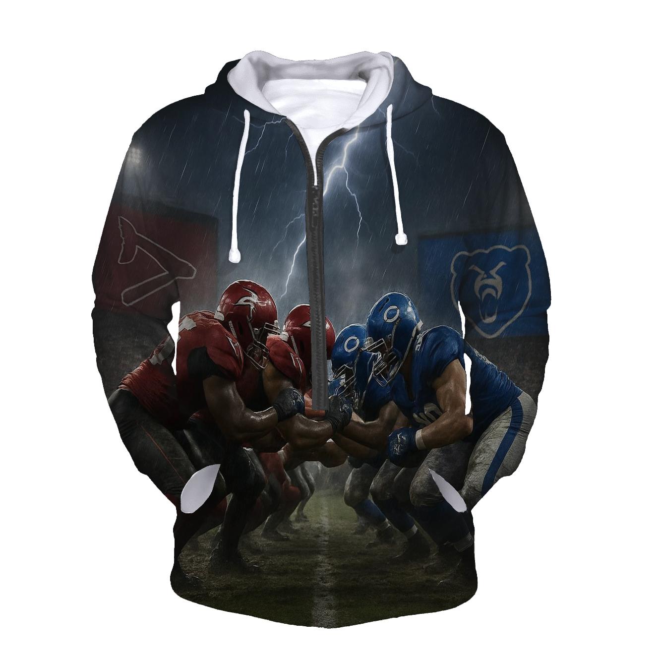 Thunderstorm Over The Braves Cubs Line hoodies fashion