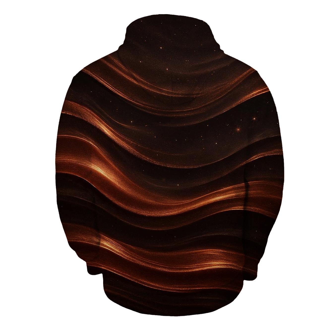Bronze Aurora Ripples hoodie designs