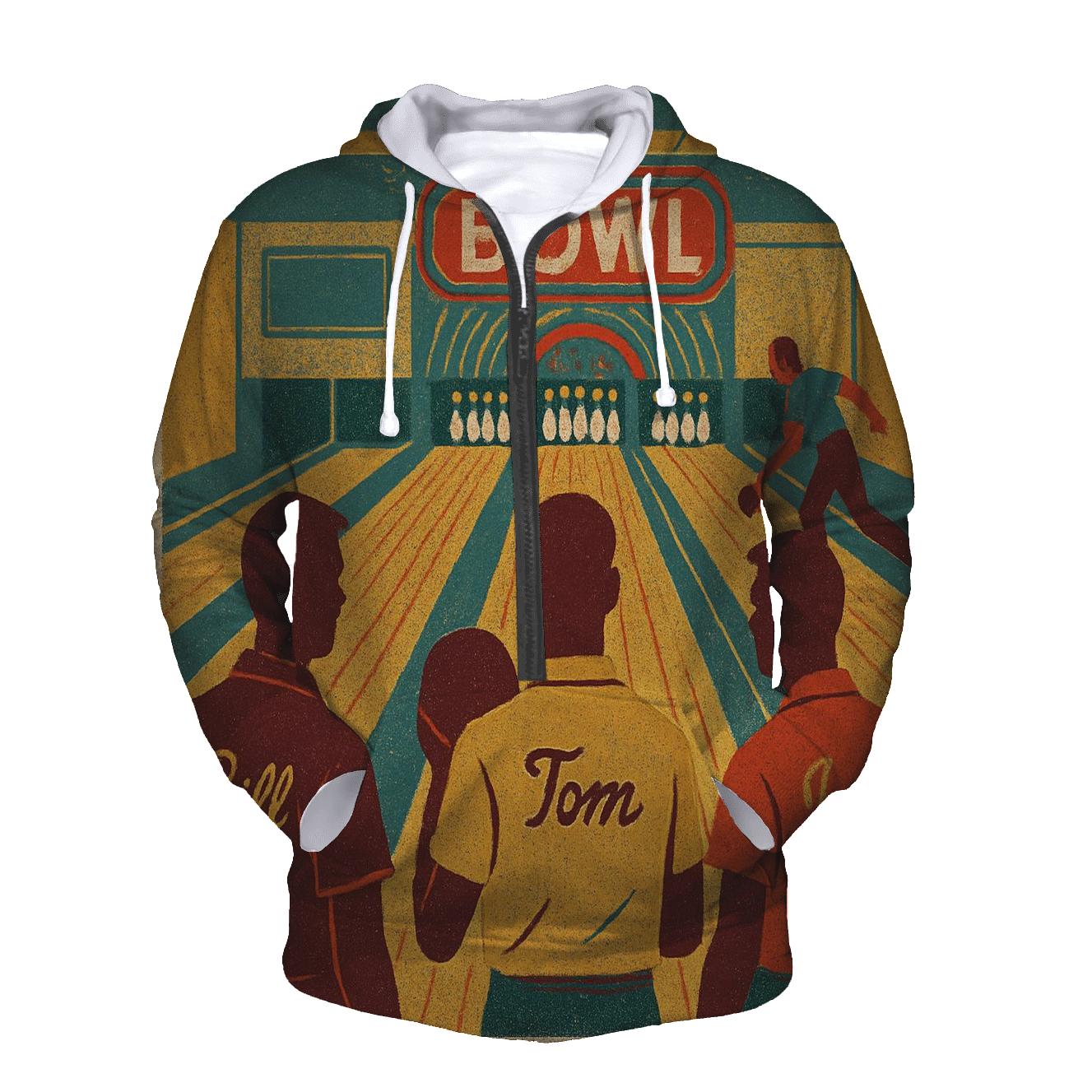 Classic Bowling Alley League Night hoodie trends