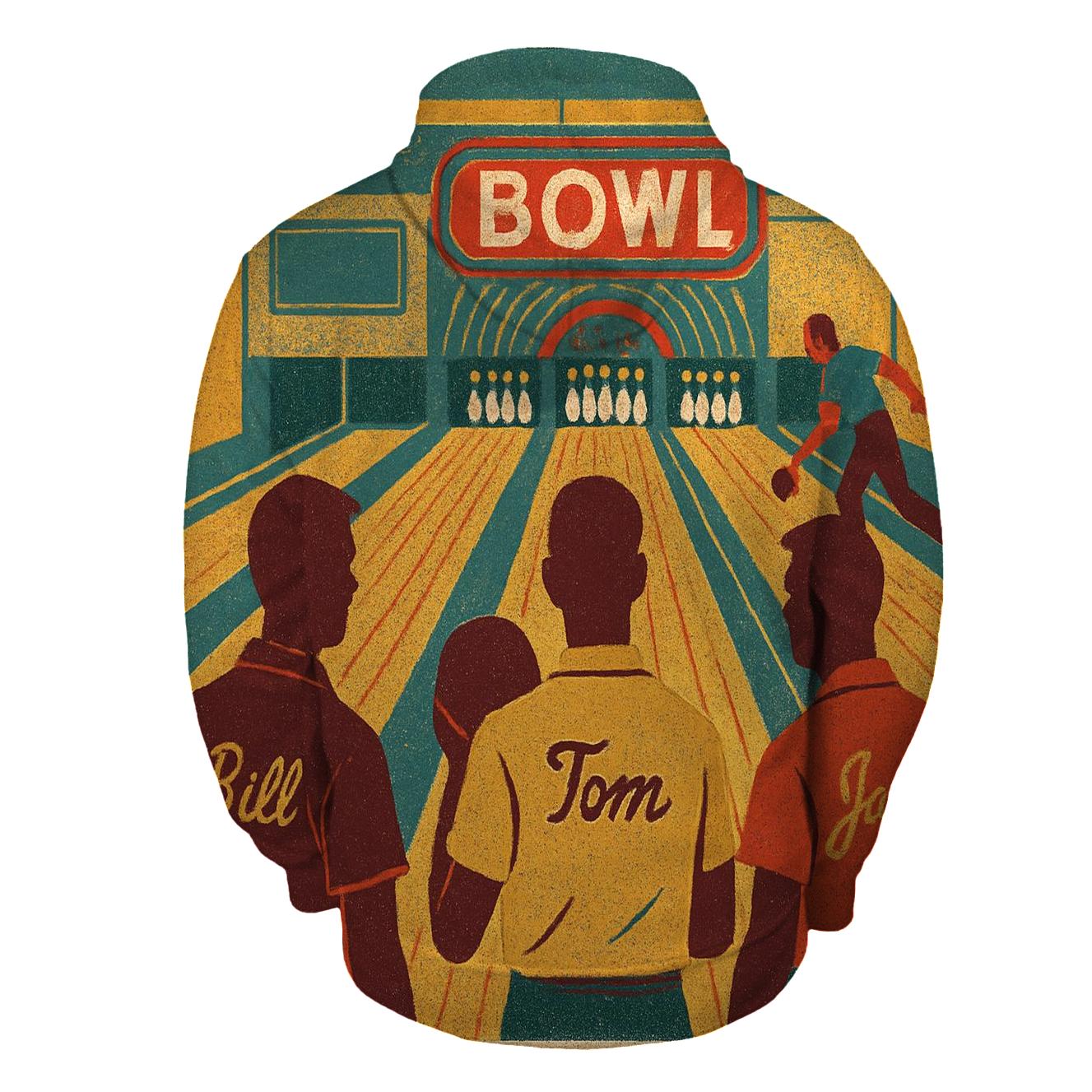 Classic Bowling Alley League Night hoodie trends