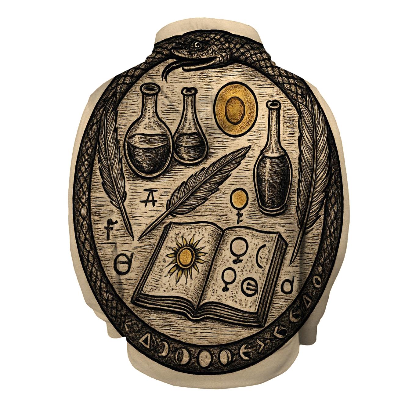 Alchemical Lab Ouroboros hoodie styles