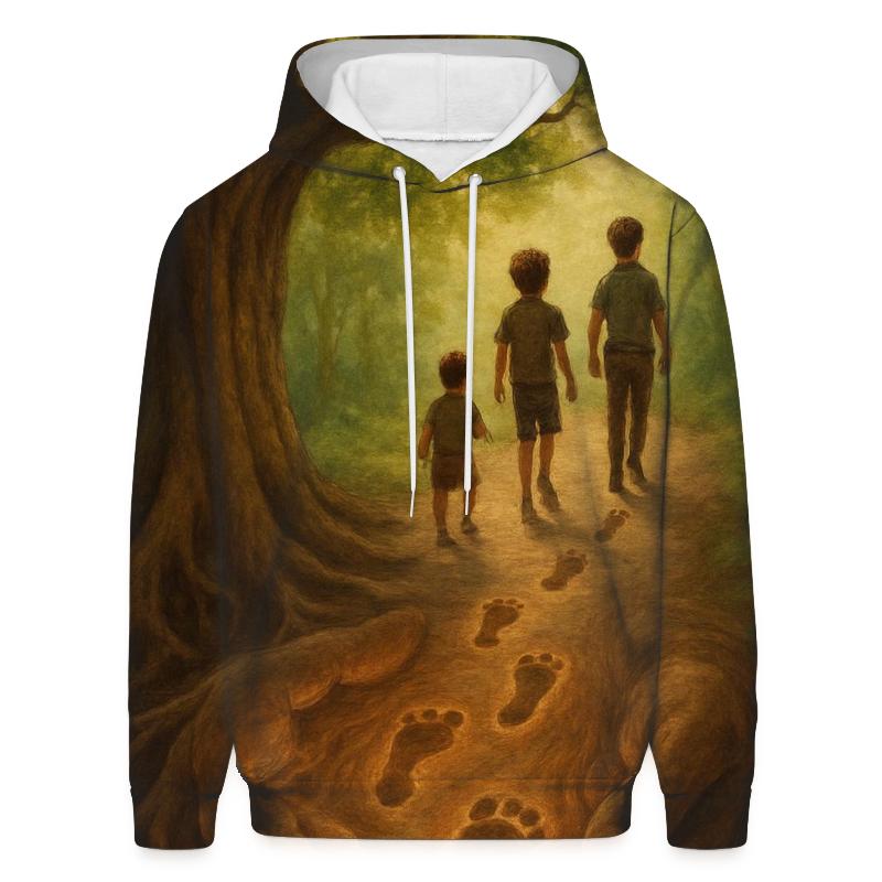 Roots Of Her Love Beneath Every Step heavyweight hoodies