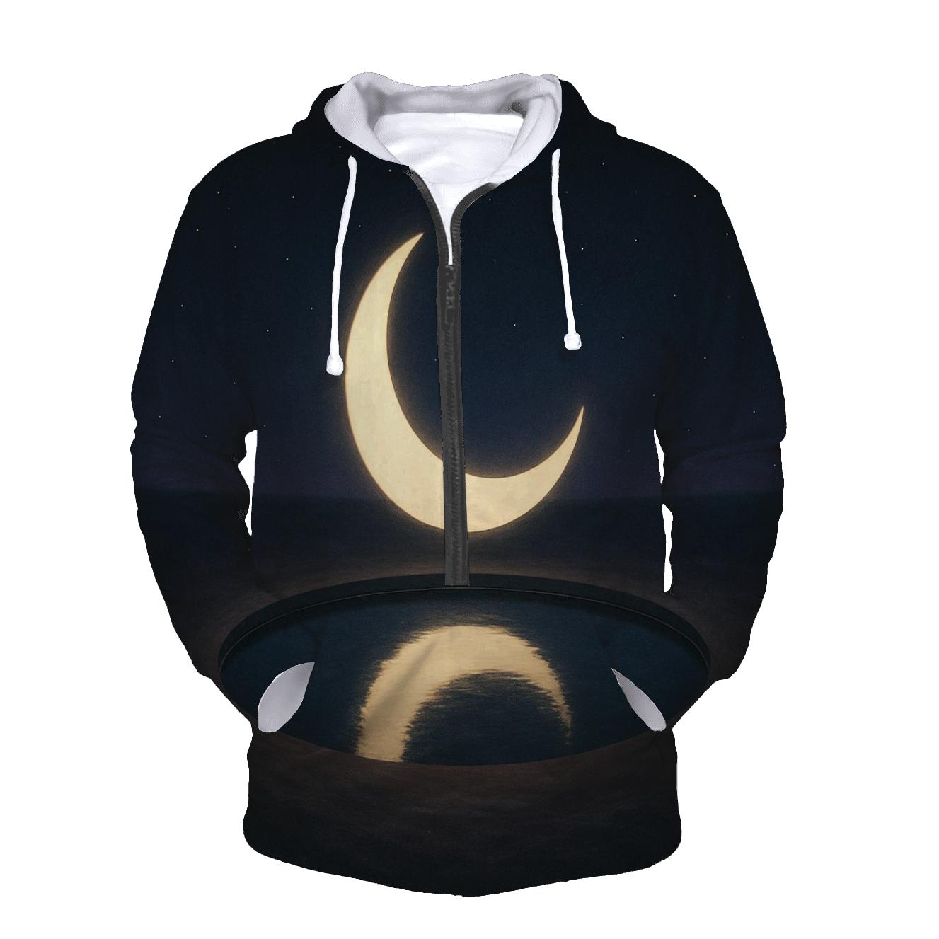Moonlit Reflection Pool hoodies fashion