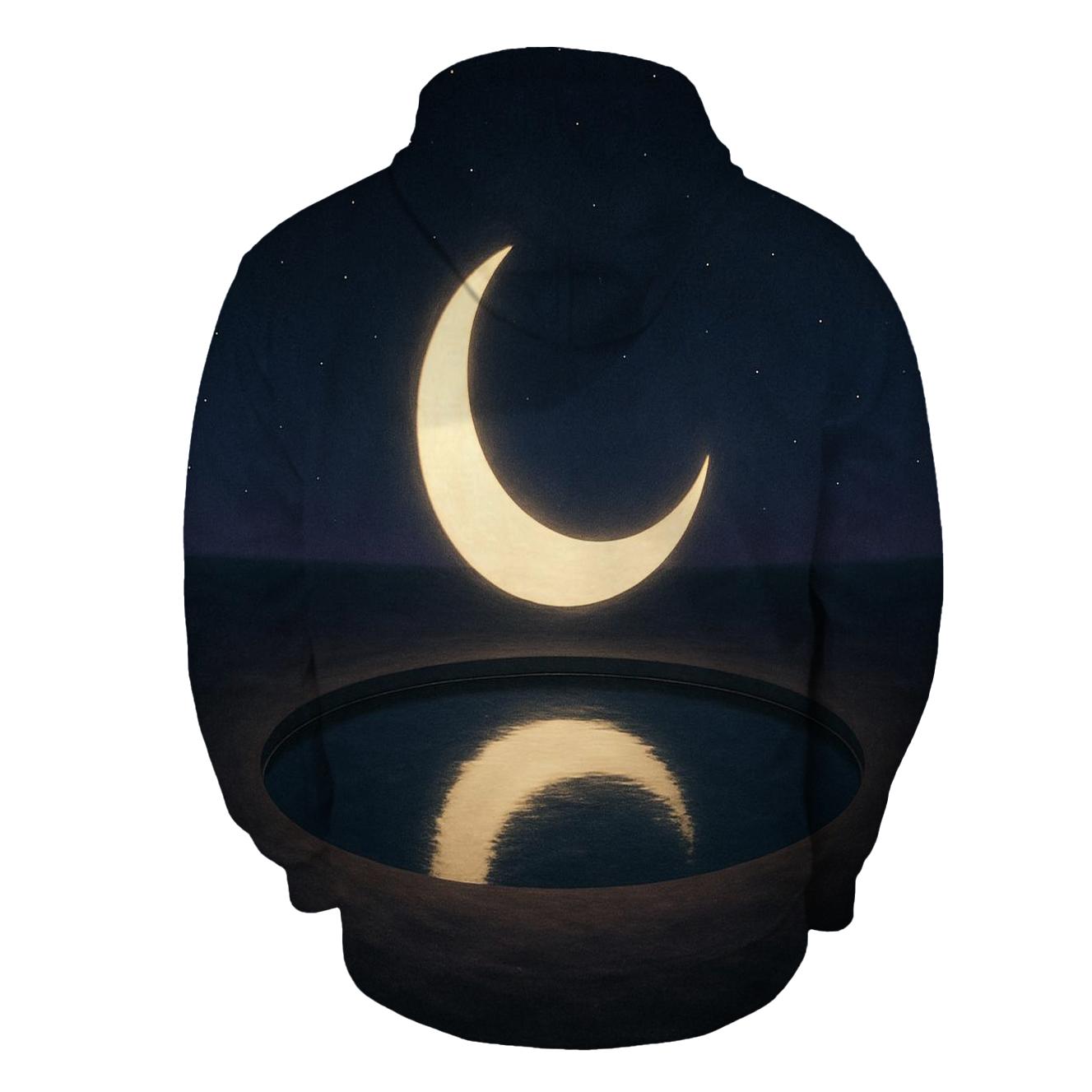 Moonlit Reflection Pool hoodies fashion