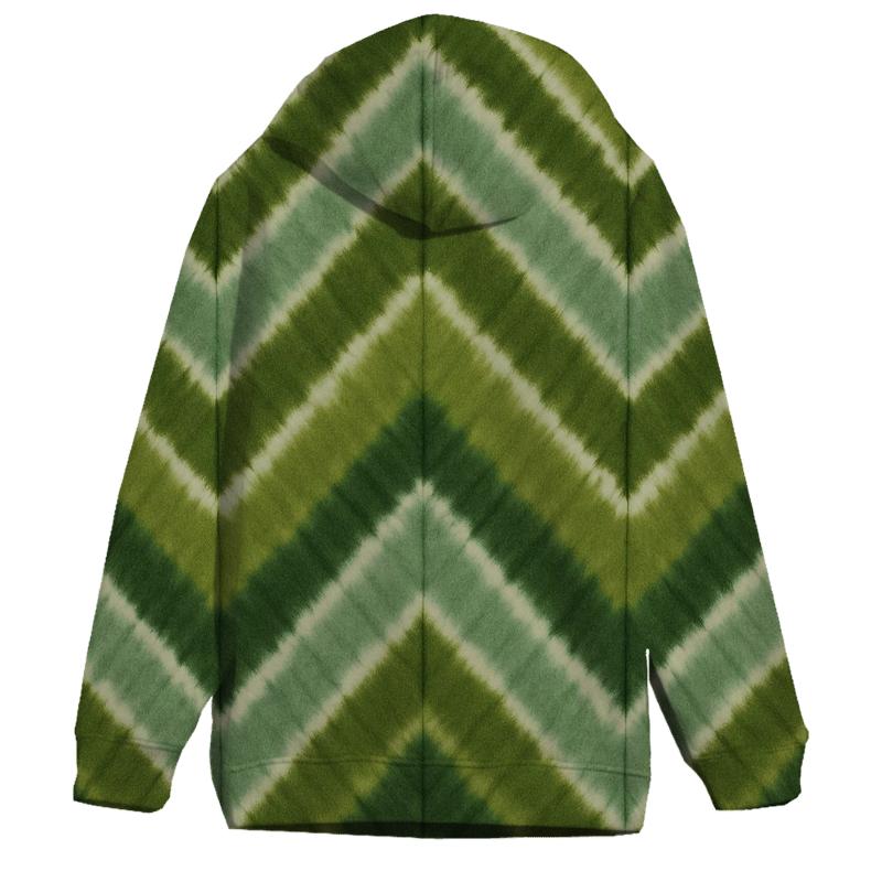 Forest_Canopy_Accordion_Chevron printed hoodies