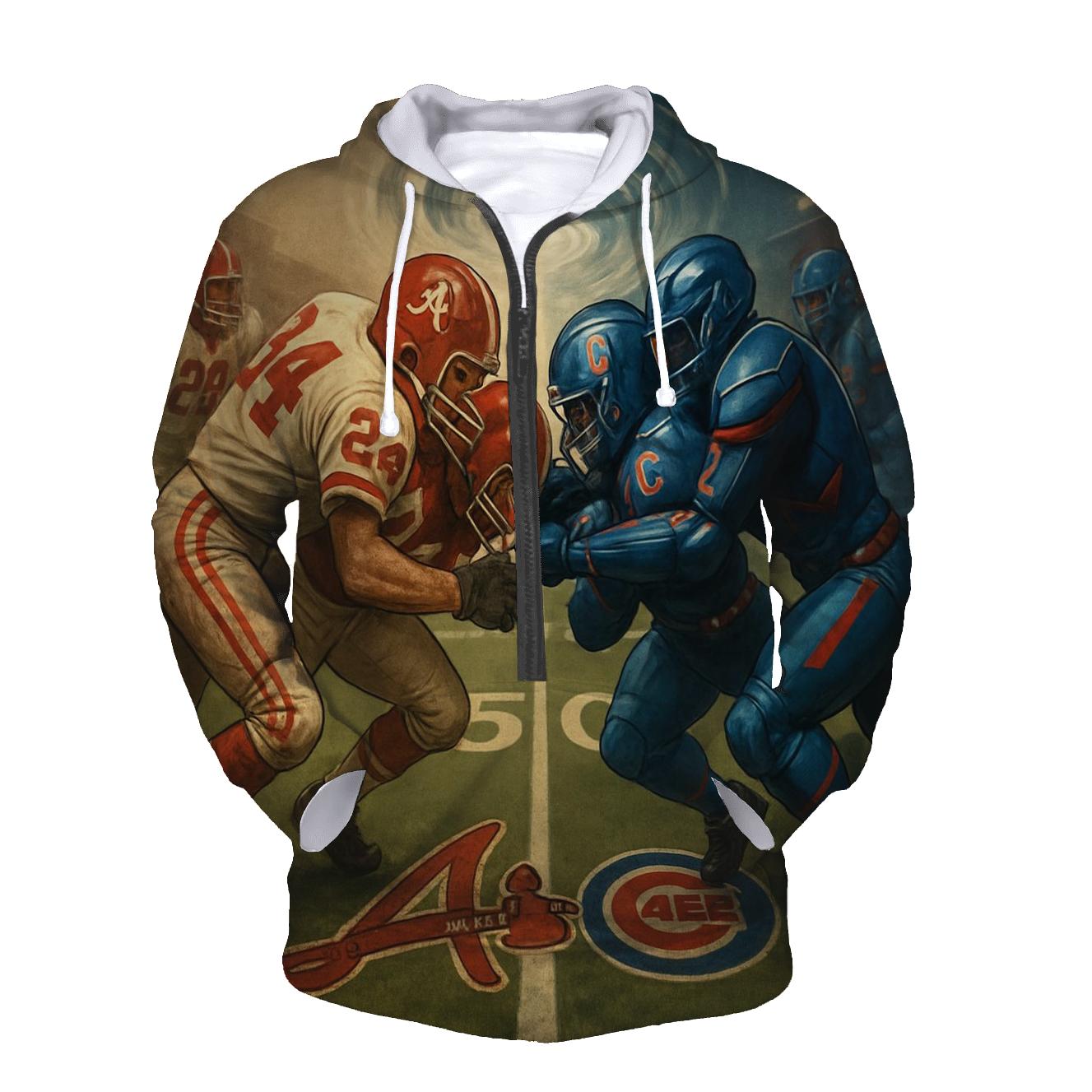Time Warp Classic Gridiron Crossover hoodie styles
