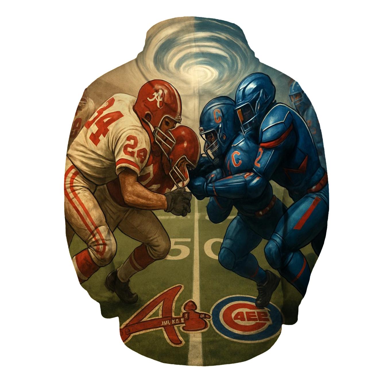 Time Warp Classic Gridiron Crossover hoodie styles