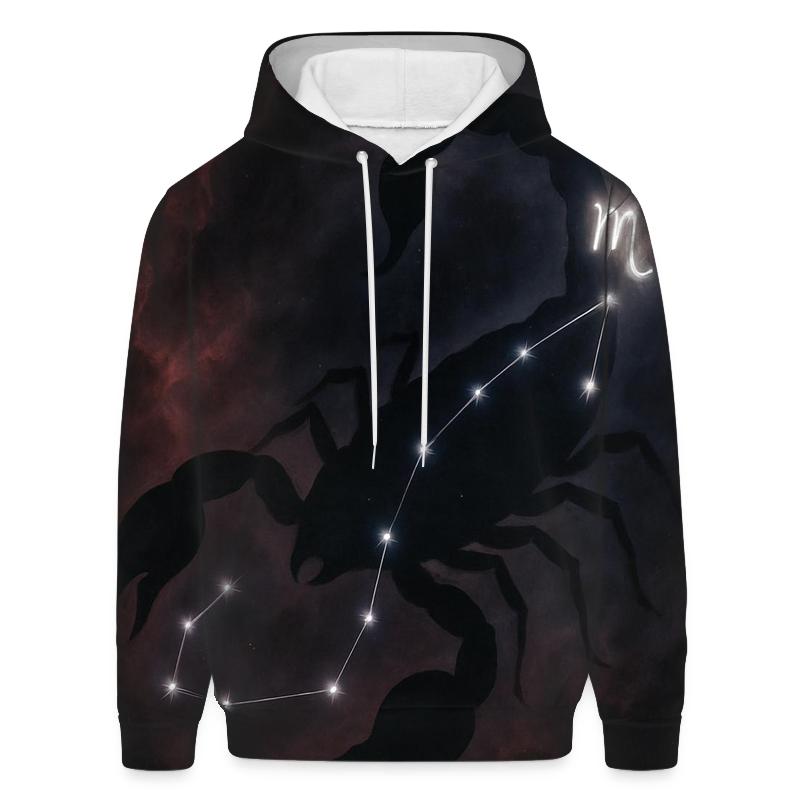 Scorpio Underworld Nebula Scorpion zip-up hoodies