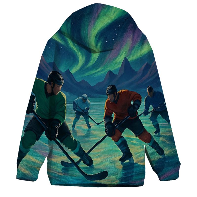 Aurora Ice Hockey Clash premium hoodies