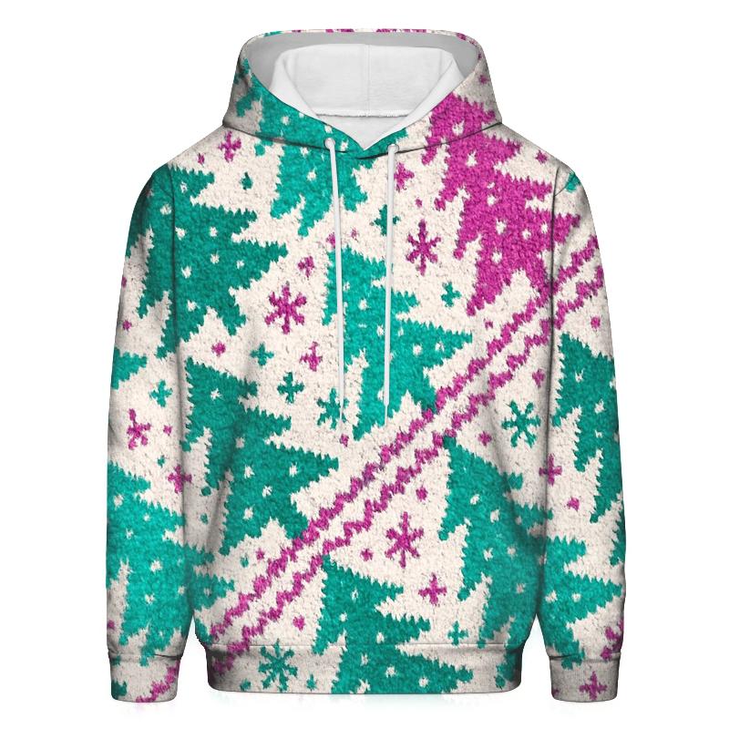 Northern Lights Tree Cascade Design hoodie styles
