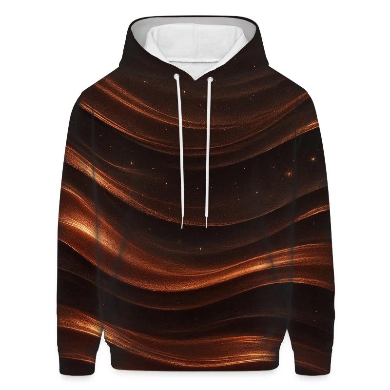 Bronze Aurora Ripples lightweight hoodies