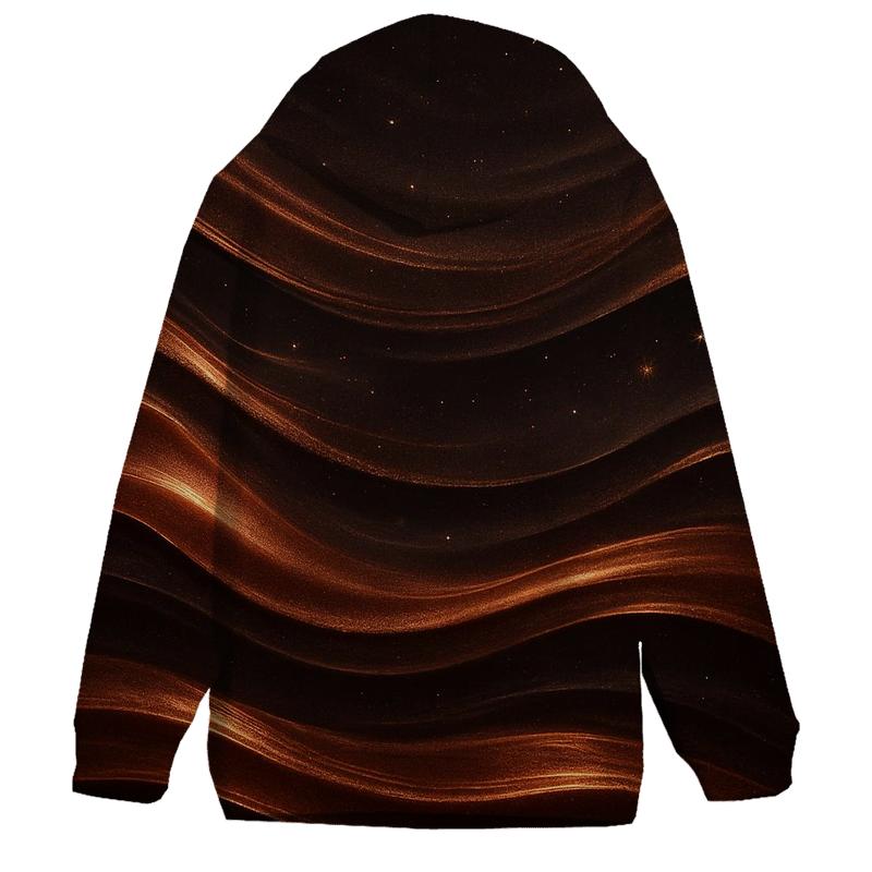 Bronze Aurora Ripples lightweight hoodies