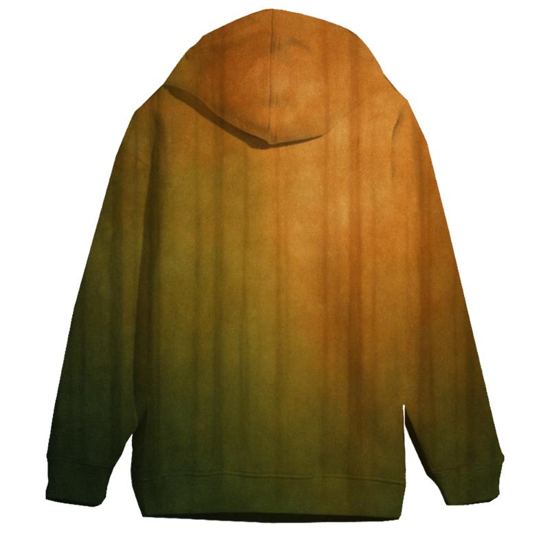 Copper Forest Fade printed hoodies