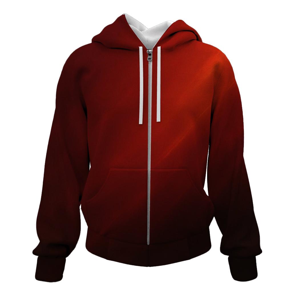 Crimson Ember Drift designer hoodies