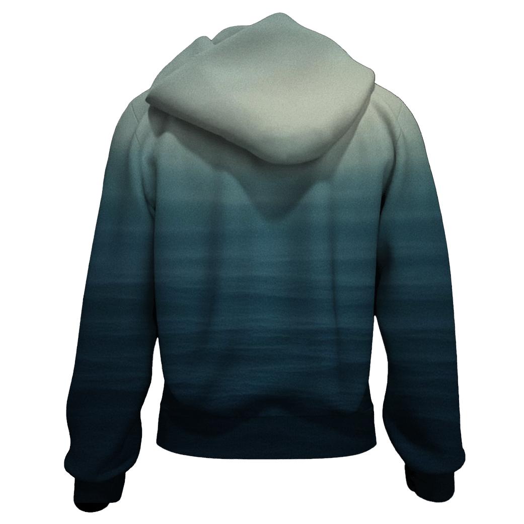 Nocturne Ocean Mist pullover hoodies