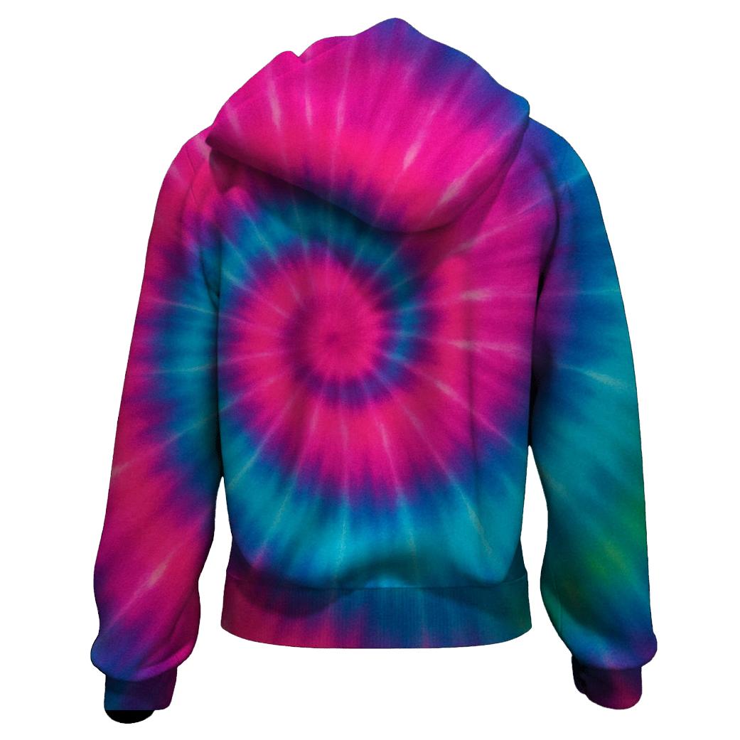 Neon_Nova_Spiral_Galaxy lightweight hoodies