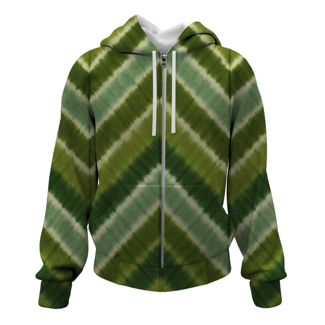 Forest_Canopy_Accordion_Chevron pullover hoodies