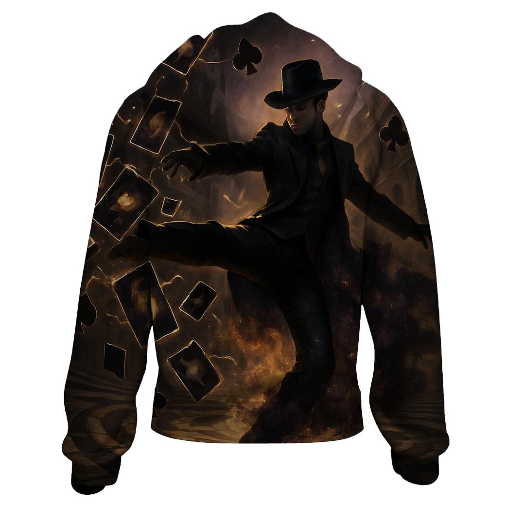 Quantum Deck Shuffle lightweight hoodies
