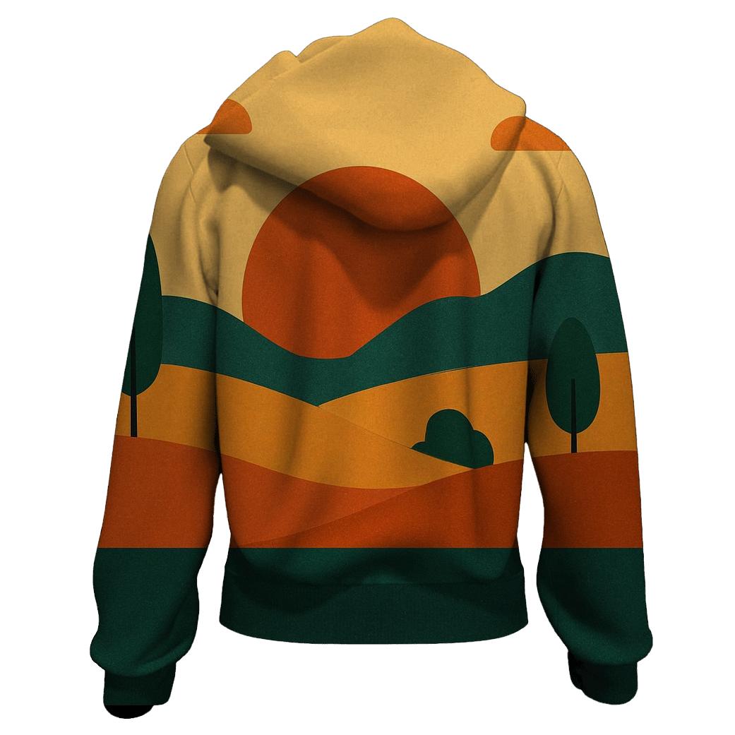 Sunny Groove Horizon designer hoodies