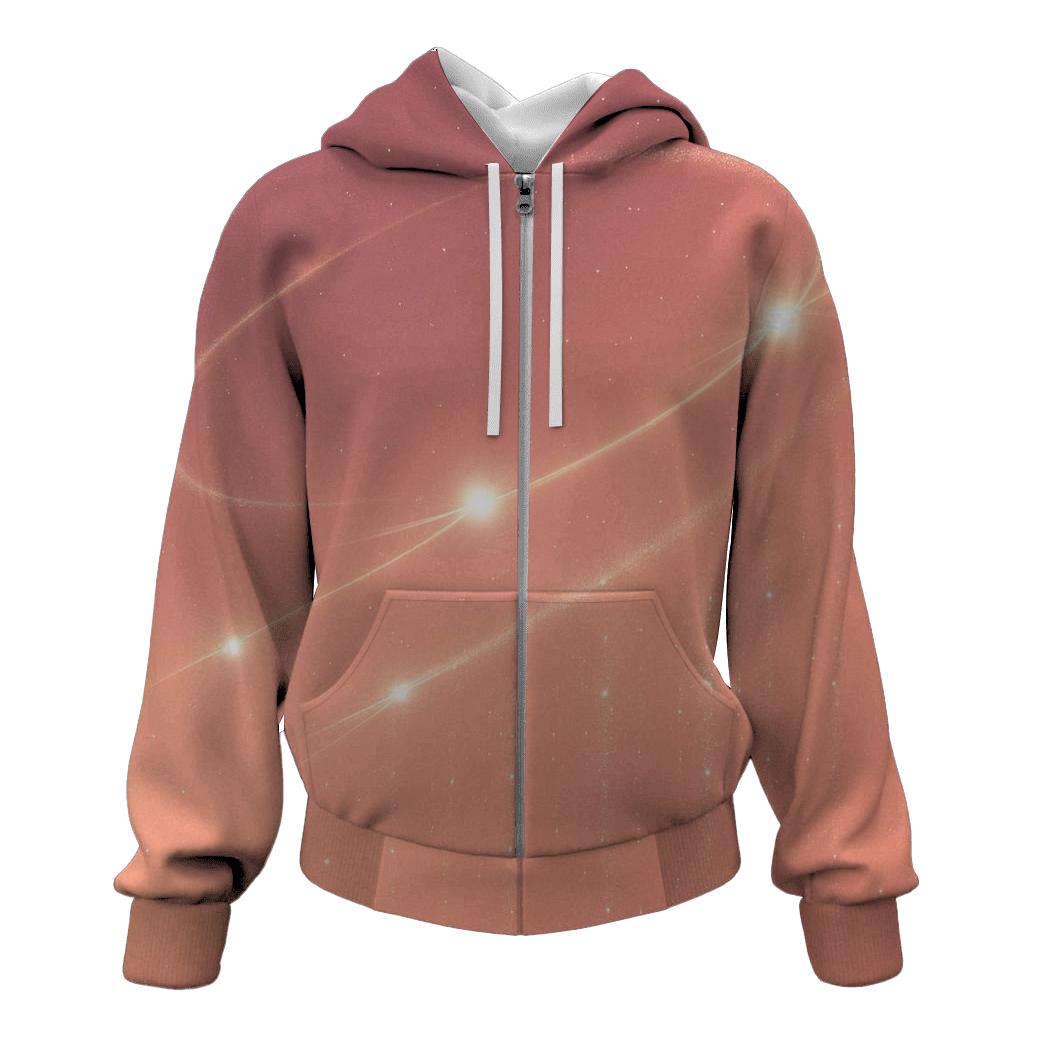 Blush Meteor Shower Halo hoodies fashion
