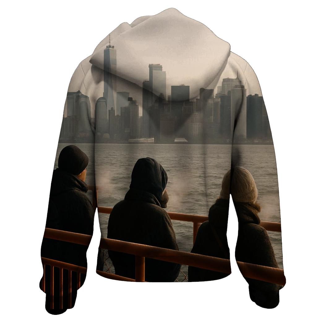 Staten Island Ferry Winter Crossing premium hoodies