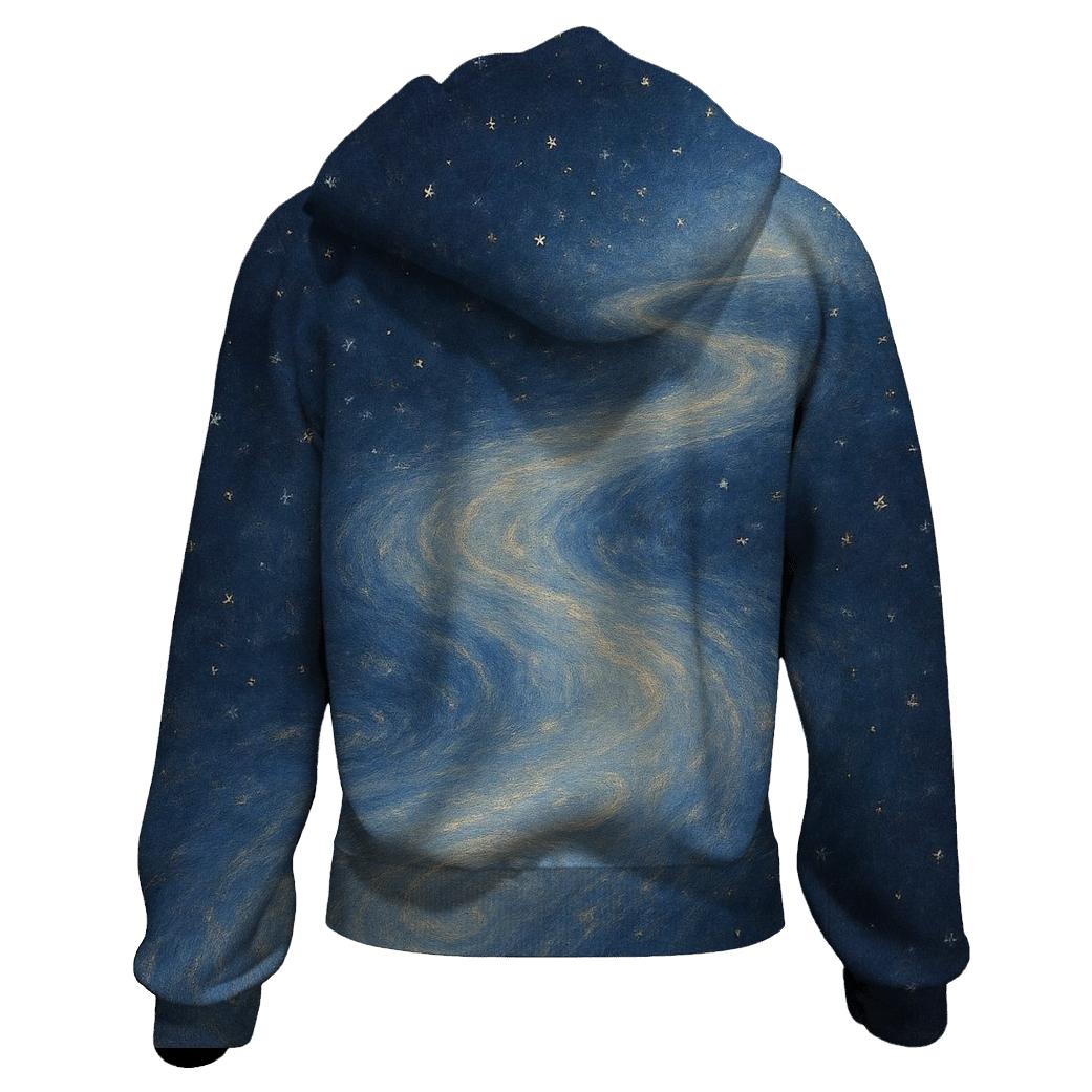 Starlit River Of Intentions graphic hoodies