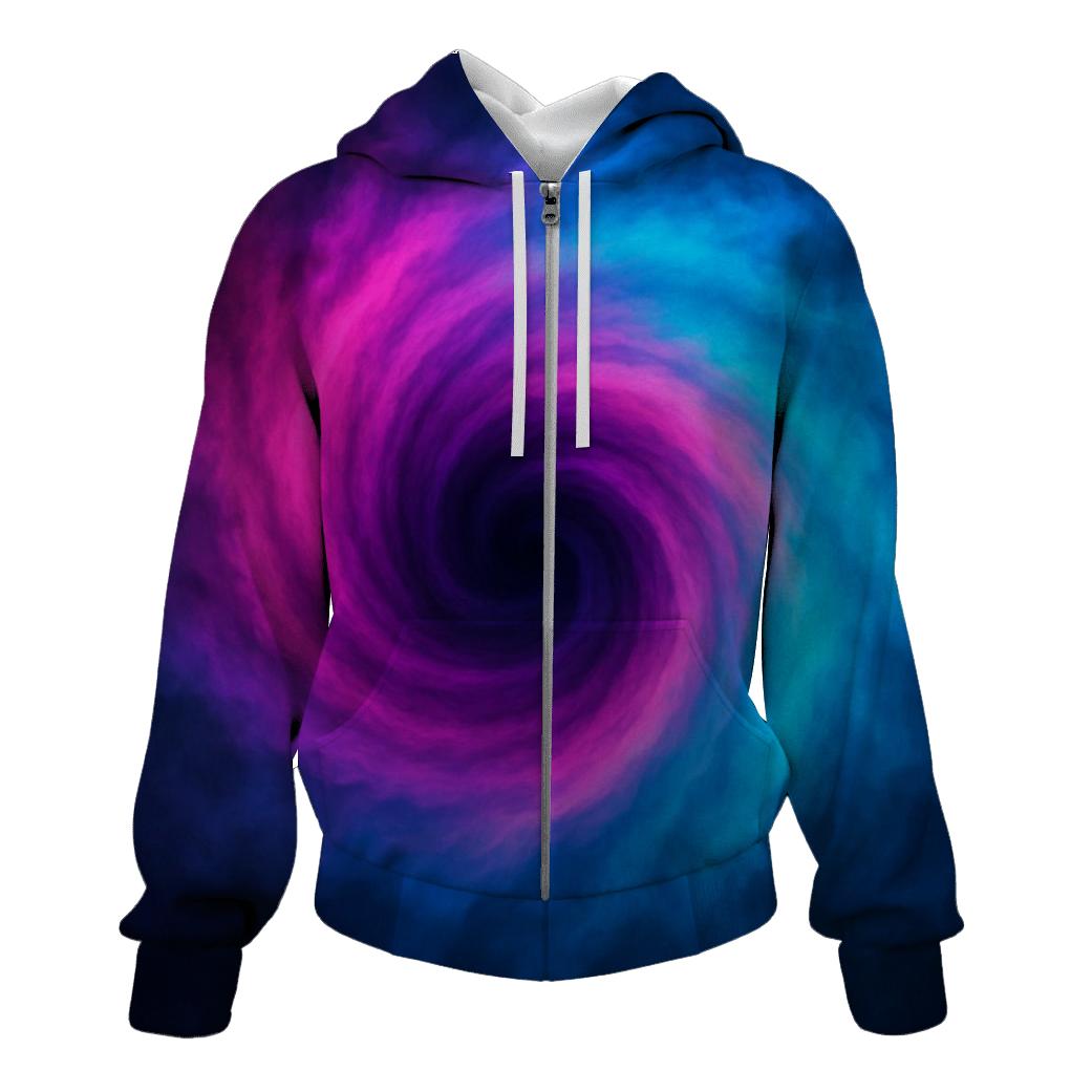 Nebula Ink Spiral hoodie styles