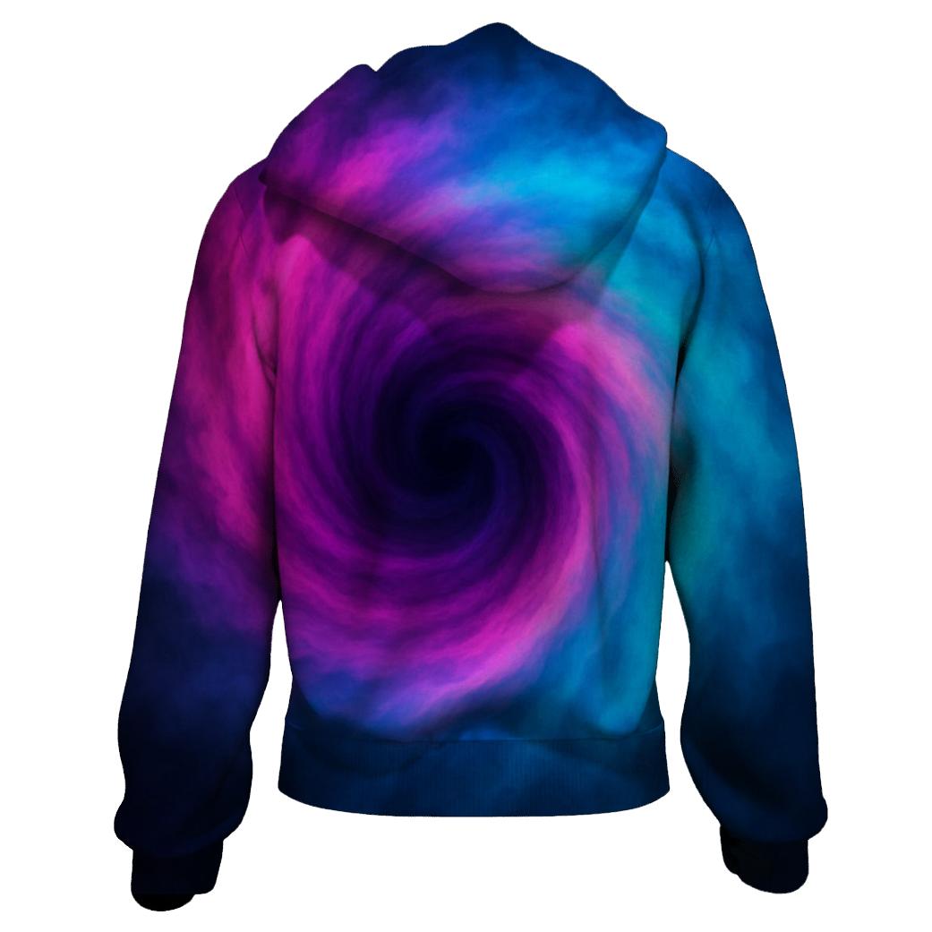 Nebula Ink Spiral hoodie styles